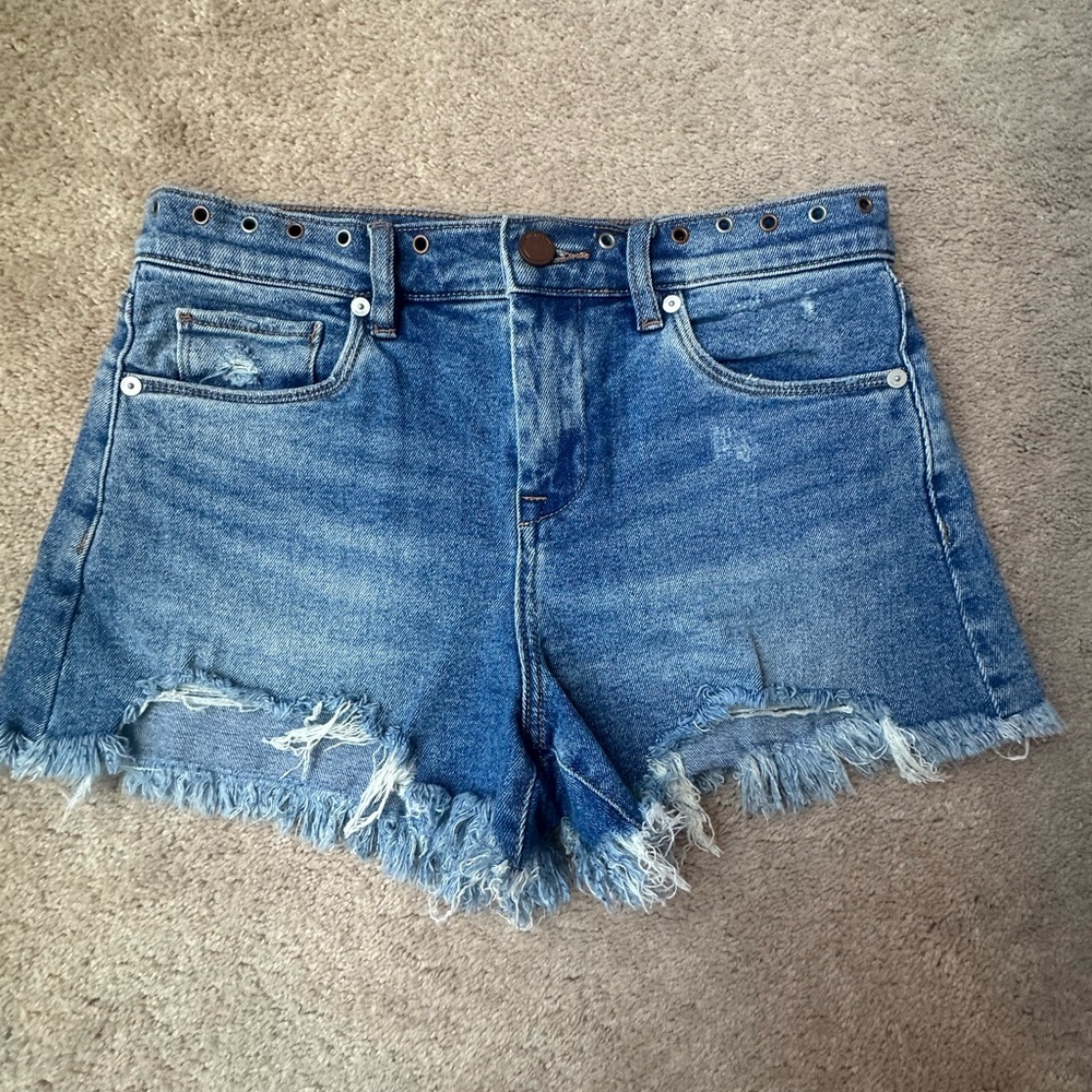 Blank NYC The Barrow Vintage High Rise
Distressed Cutoff Shorts size 26